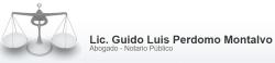 Lic. Guido Luis Perdomo Montalvo logo