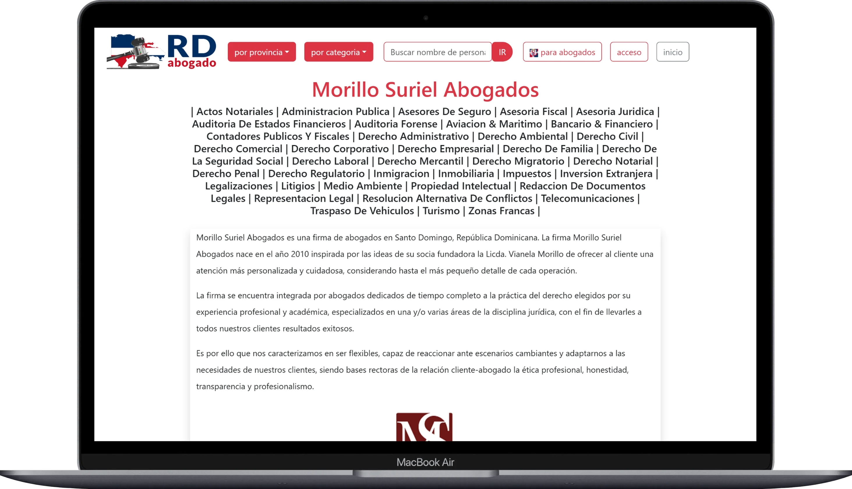 cinchlaw listing sample 3